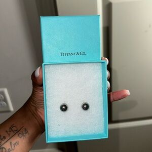 Tiffany & Co earrings missing back
